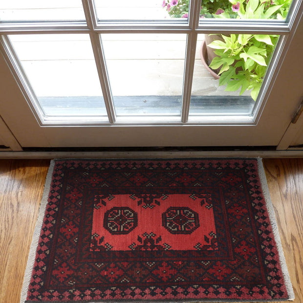 Handmade Doormats 1' 8" x 2' 5" - No. AL36128