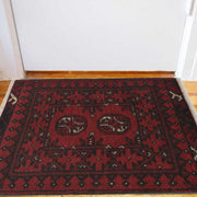Handmade Door Mat 1' 7" x 2' 2" - No. AL13034