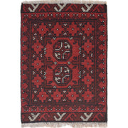 Handmade Floor Mat 1' 7" x 2' 2" - No. AL38422