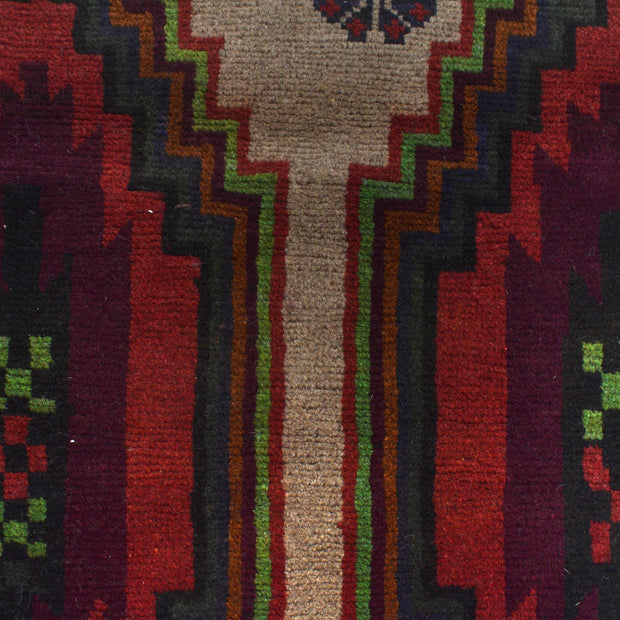 Beige Color Baluchi Rug 4' 1" x 6' 1" - No. AL44624