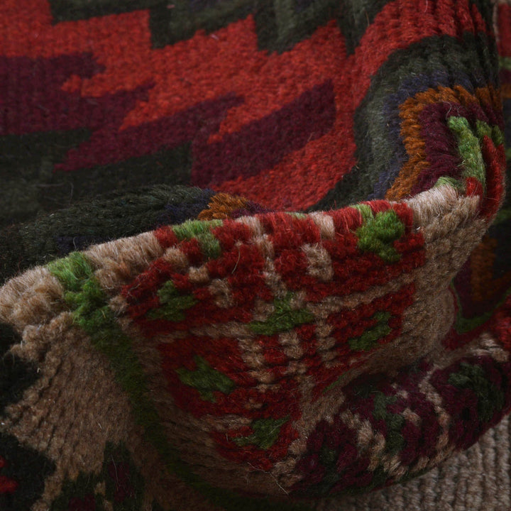 Beige Color Baluchi Rug 4' 1" x 6' 1" - No. AL44624