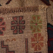 Tan Color Baluchi Rug 4' 0" x 6' 2" - No. AL51151