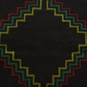 Black Color Baluchi Rug 4' 0" x 6' 9" - No. AL36374