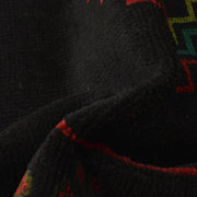 Black Color Baluchi Rug 4' 0" x 6' 9" - No. AL36374