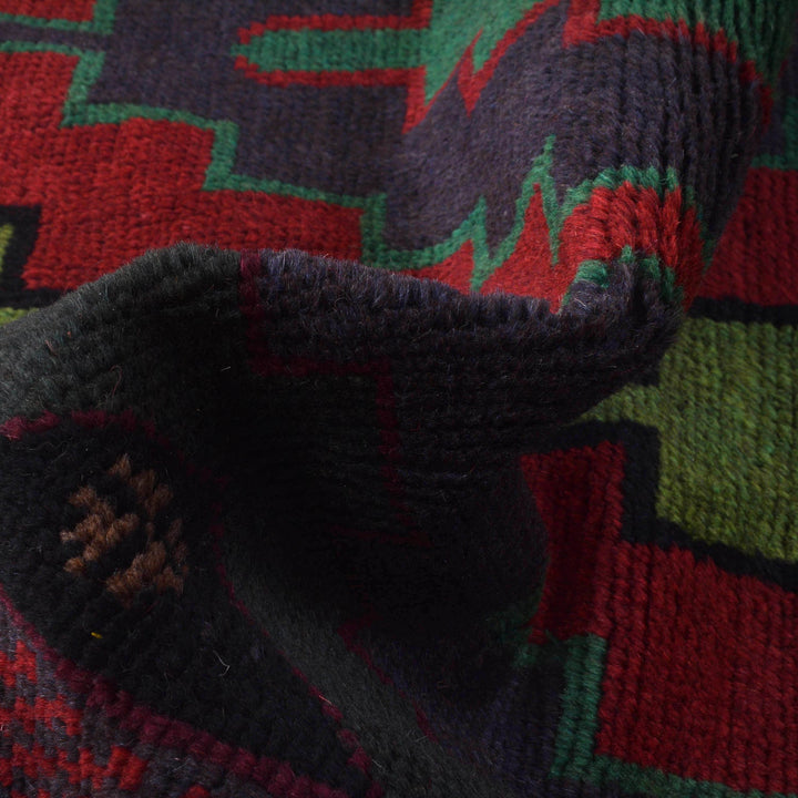 Handmade Balochi Rug 4' 2" x 6' 3" - No. AL76598