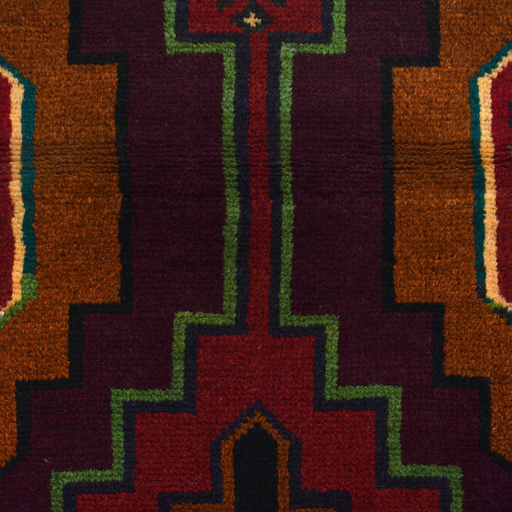 Handmade Balochi Rug 4' 0" x 6' 6" - No. AL15896