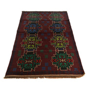 Handmade Balochi Rug 4' 2" x 6' 4" - No. AL86160