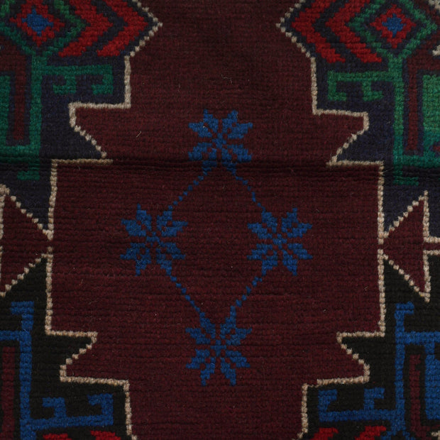Handmade Balochi Rug 4' 2" x 6' 4" - No. AL86160