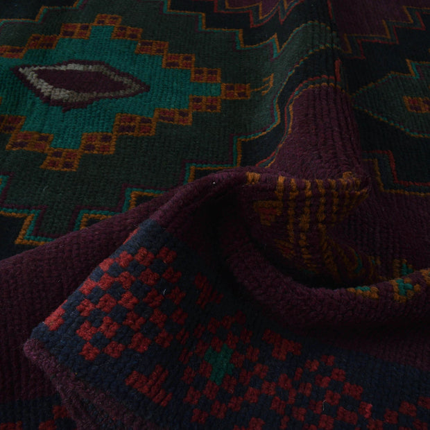 Handmade Balochi Rug 3' 12" x 6' 7" - No. AL46275