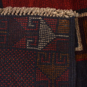 Handmade Balochi Rug 3' 10" x 7' 1" - No. AL88328