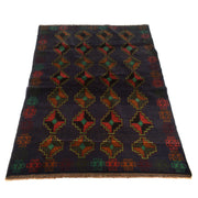 Handmade Balochi Rug 4' 2" x 6' 6" - No. AL63405