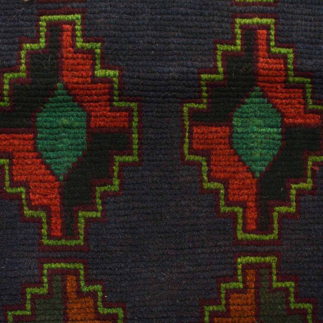 Handmade Balochi Rug 4' 2" x 6' 6" - No. AL63405