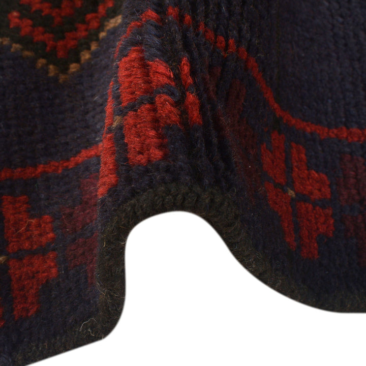 Handmade Balochi Rug 4' 2" x 6' 6" - No. AL31266