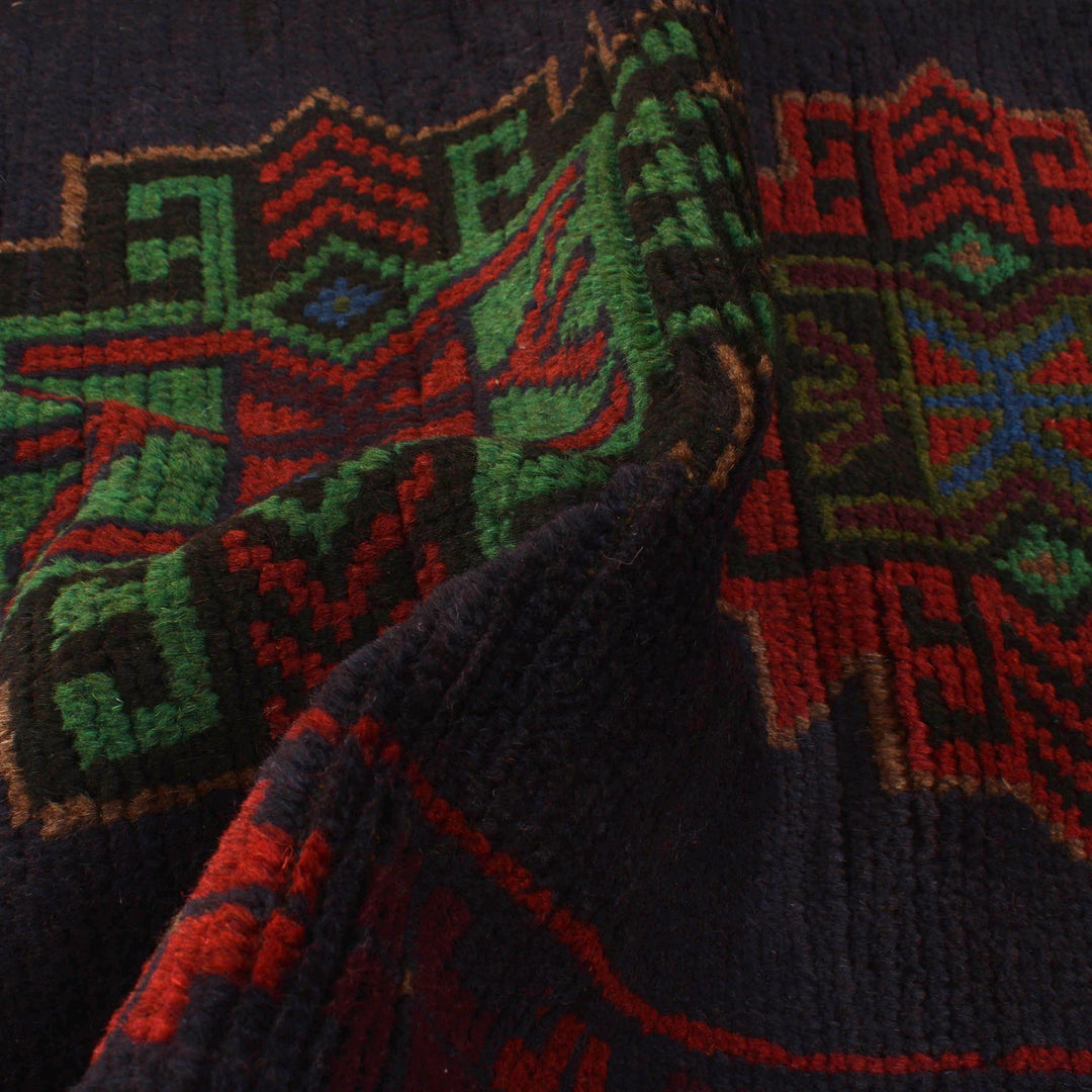 Handmade Balochi Rug 4' 2" x 6' 6" - No. AL31266