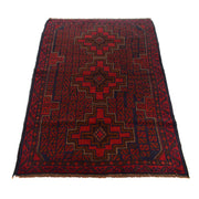 Handmade Balochi Rug 3' 10" x 5' 10" - No. AL46157