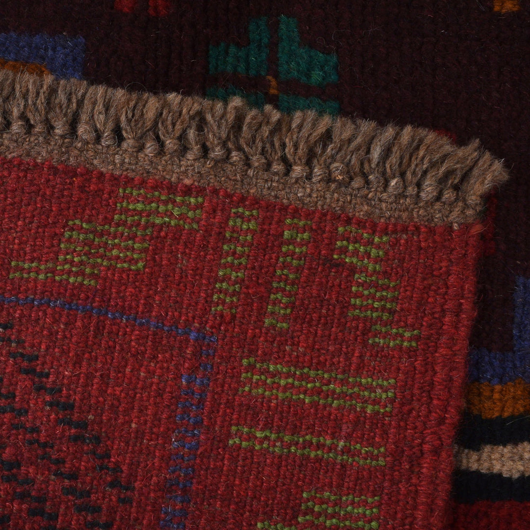 Handmade Balochi Rug 4' 1" x 5' 10" - No. AL82040