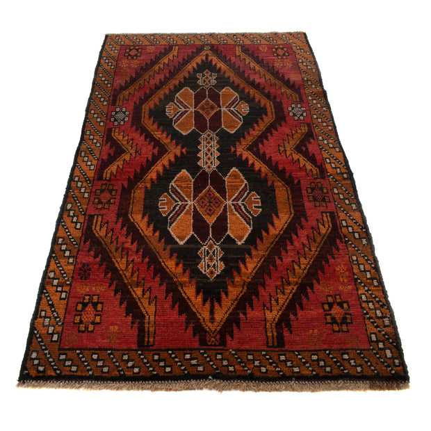 Handmade Balochi Rug 3' 8" x 6' 2" - No. AL30395
