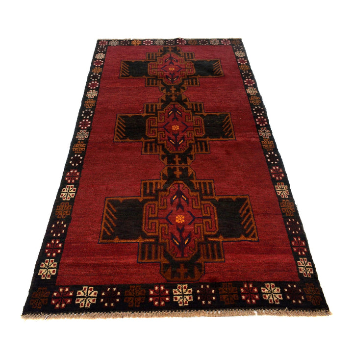 Handmade Balochi Rug 3' 4" x 6' 4" - No. AL68902