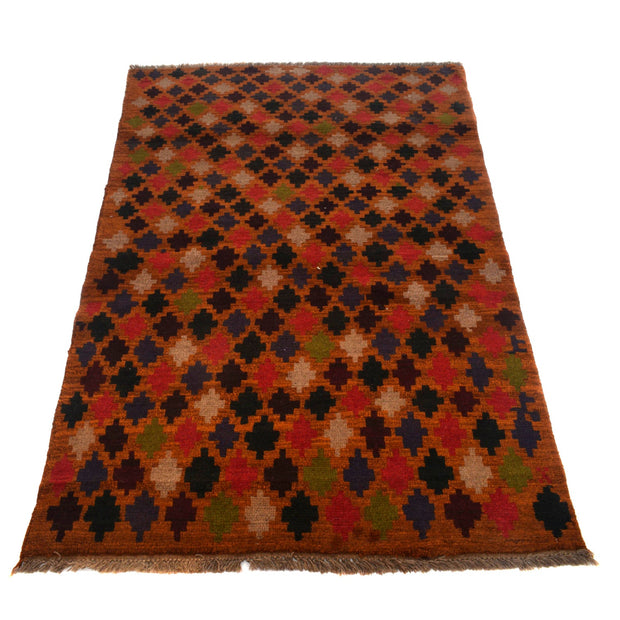 Handmade Balochi Rug 3' 8" x 5' 10" - No. AL90704
