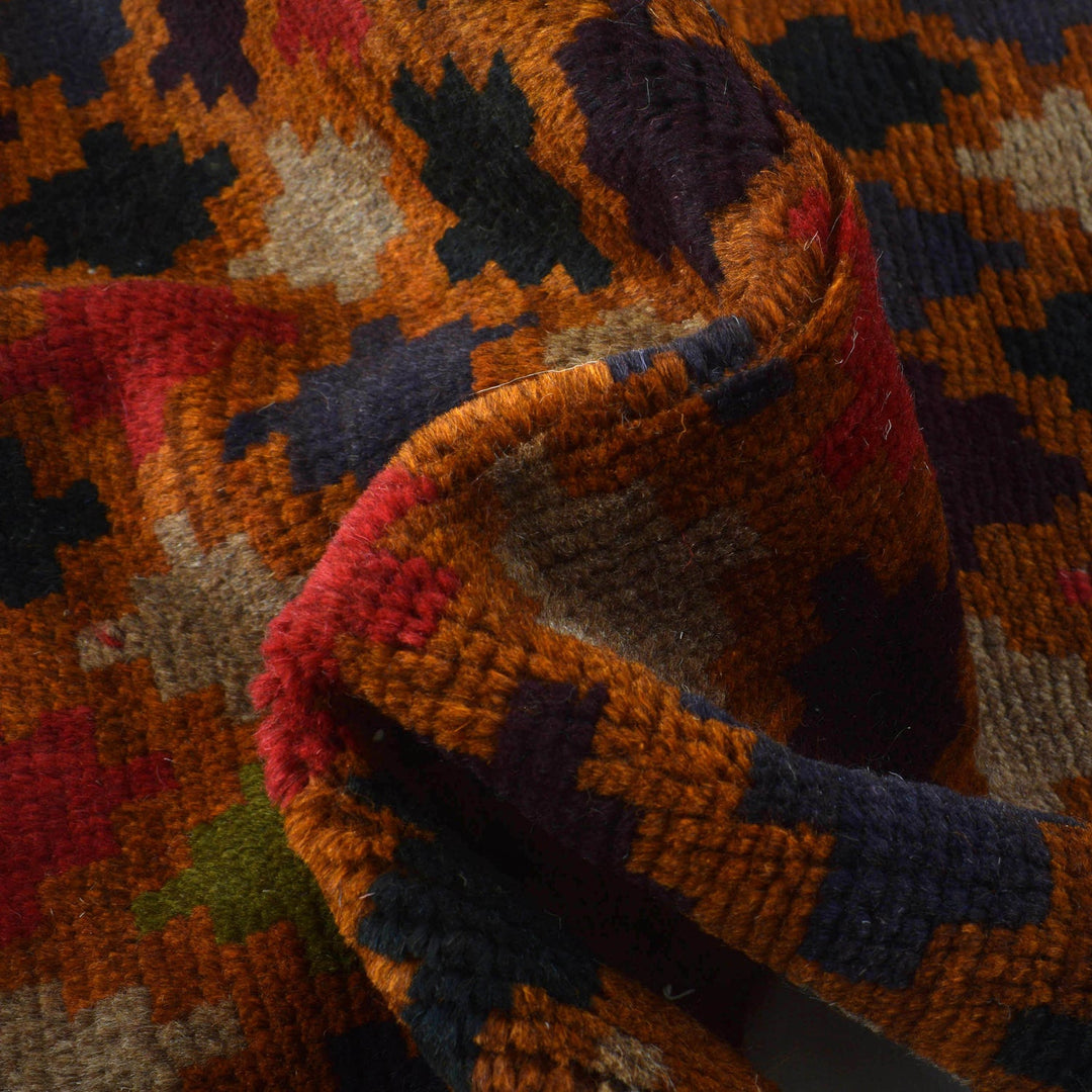 Handmade Balochi Rug 3' 8" x 5' 10" - No. AL90704