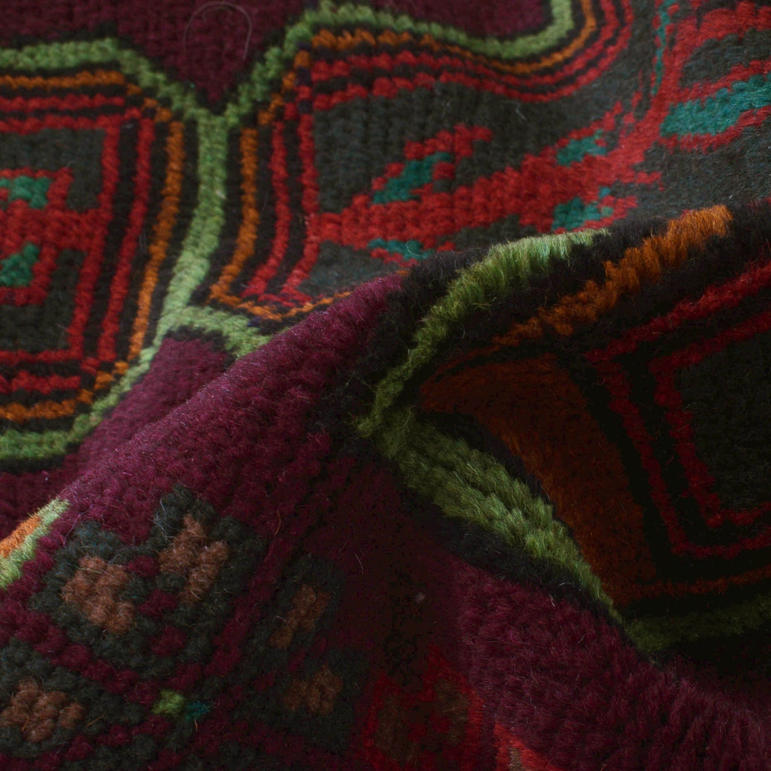 Handmade Balochi Rug 4' 3" x 5' 12" - No. AL51152