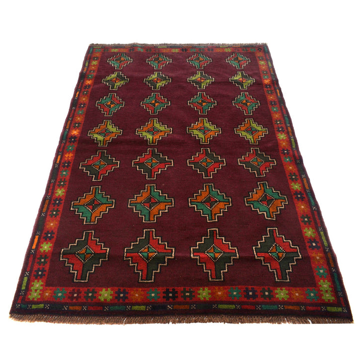 Handmade Balochi Rug 4' 4" x 6' 4" - No. AL36518