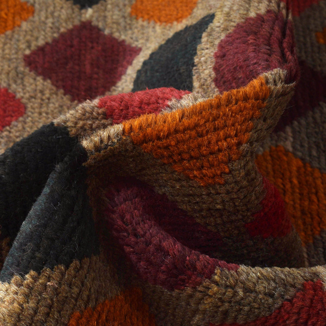 Handmade Balochi Rug 3' 7" x 6' 2" - No. AL31951