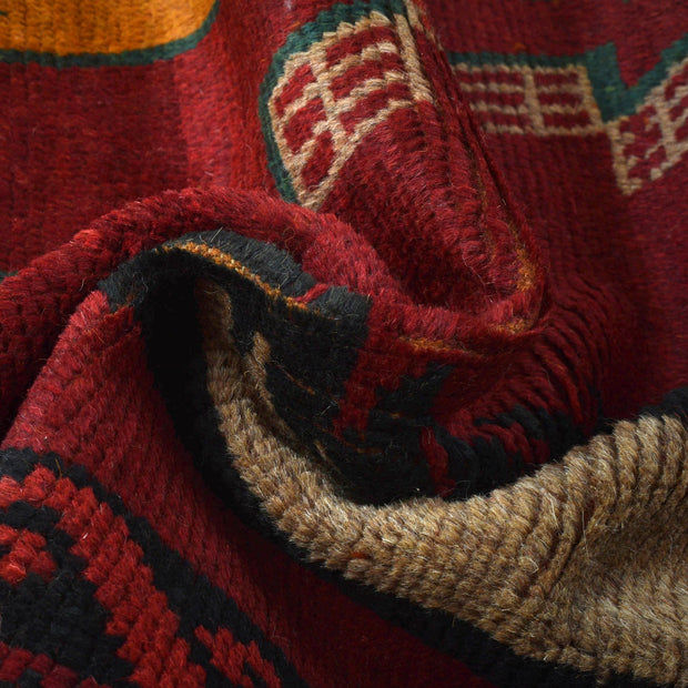 Handmade Balochi Rug 3' 10" x 6' 1" - No. AL60609