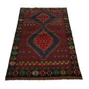 Handmade Balochi Rug 3' 7" x 6' 2" - No. AL13988