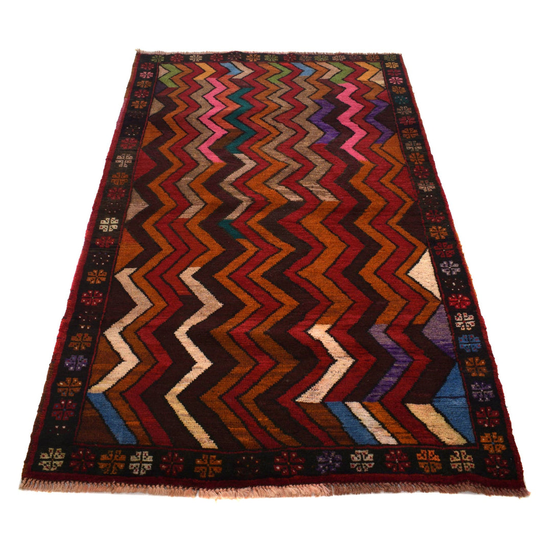 Handmade Balochi Rug 3' 9" x 6' 4" - No. AL12726