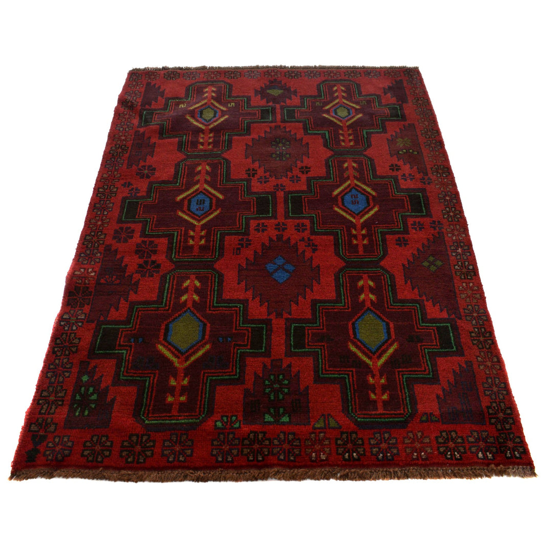 Handmade Balochi Rug 4' 5" x 6' 2" - No. AL78788