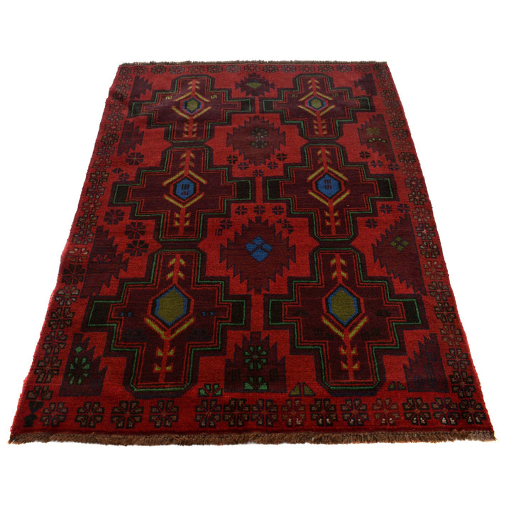 Handmade Balochi Rug 4' 5" x 6' 2" - No. AL78788