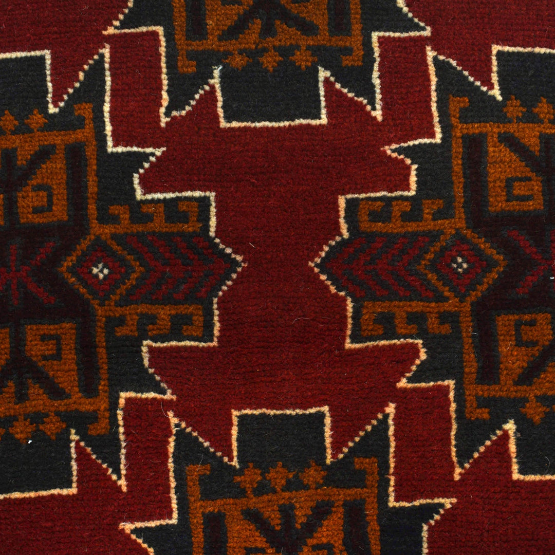 Handmade Balochi Rug 3' 8" x 6' 2" - No. AL52974