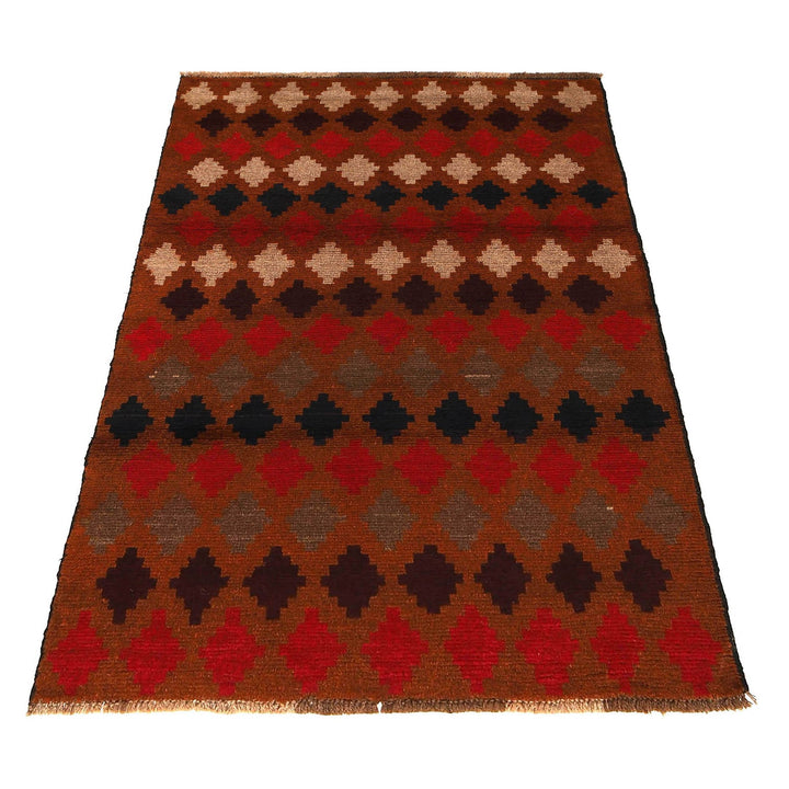 Handmade Balochi Rug 3' 9" x 6' 1" - No. AL54291