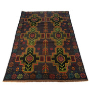 Handmade Balochi Rug 4' 1" x 6' 3" - No. AL11629