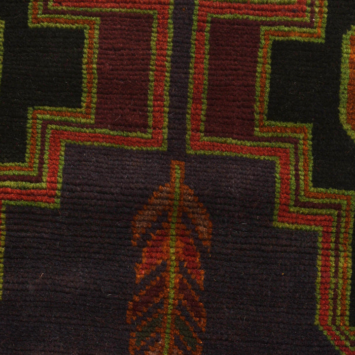 Handmade Balochi Rug 4' 1" x 6' 3" - No. AL11629