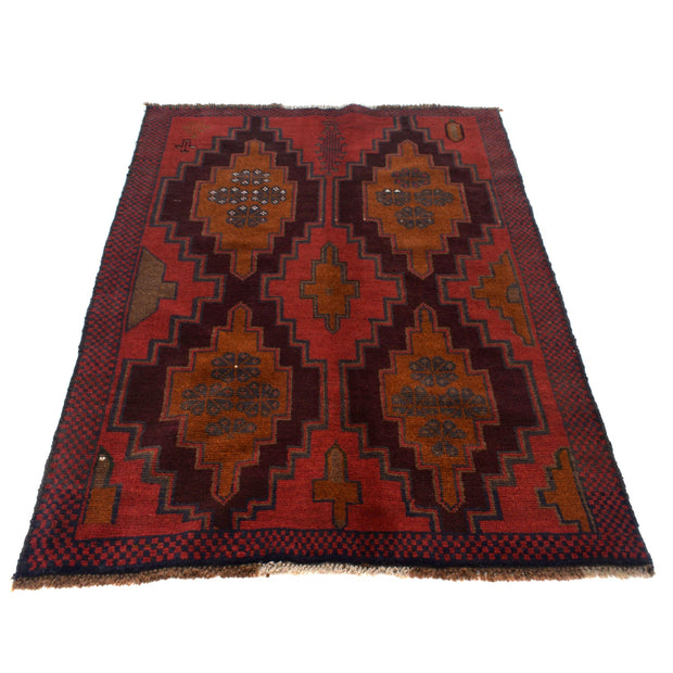 Handmade Balochi Rug 4' 1" x 5' 11" - No. AL63651