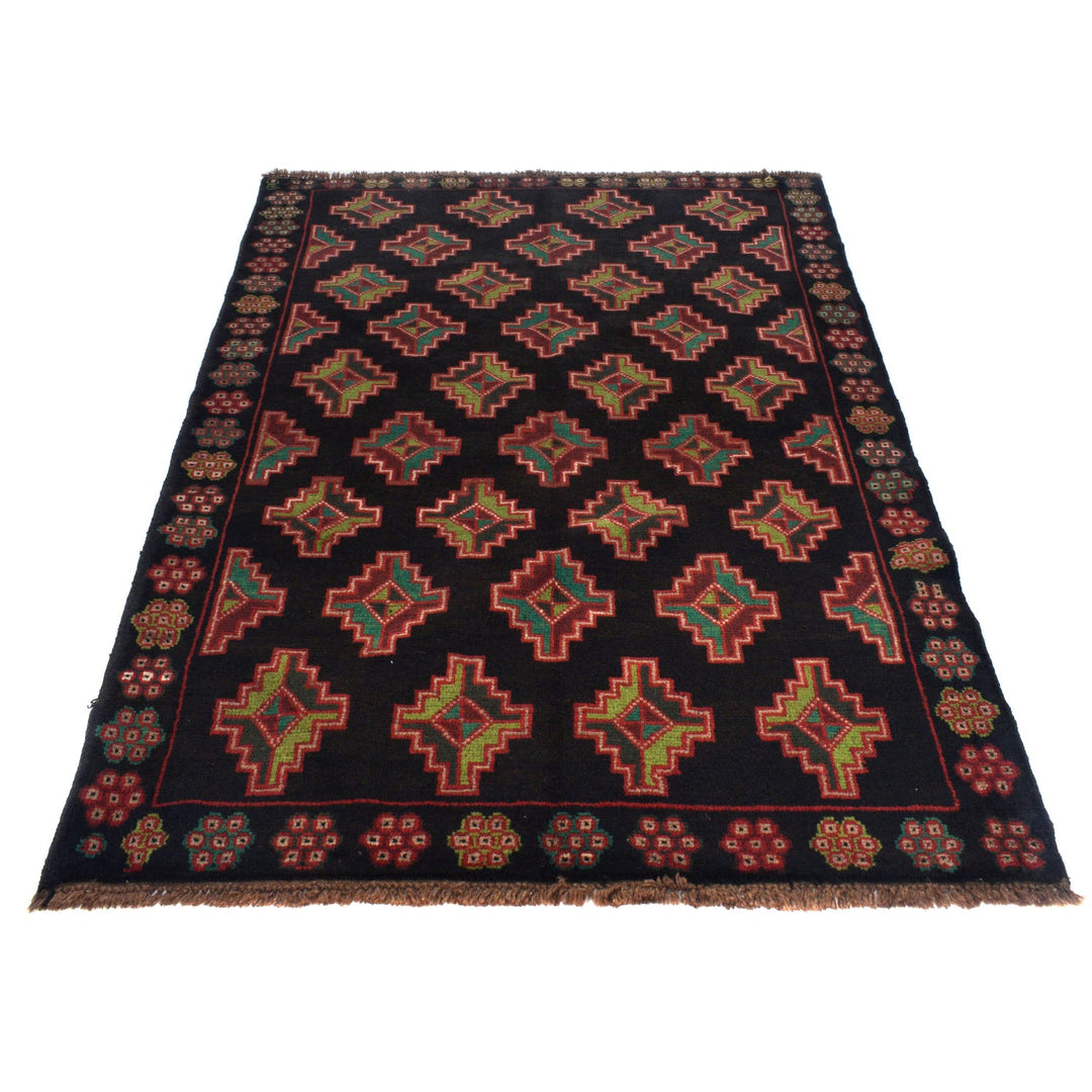 Handmade Balochi Rug 4' 3" x 6' 3" - No. AL95577