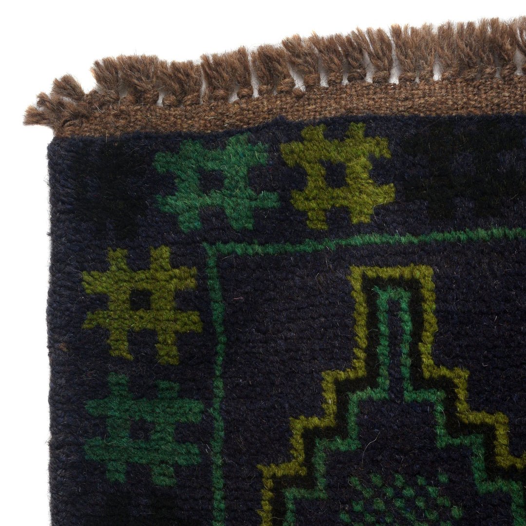 Handmade Balochi Rug 4' 2" x 6' 8" - No. AL37681