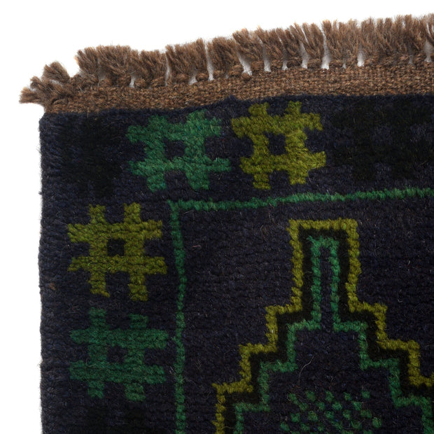 Handmade Balochi Rug 4' 2" x 6' 8" - No. AL37681