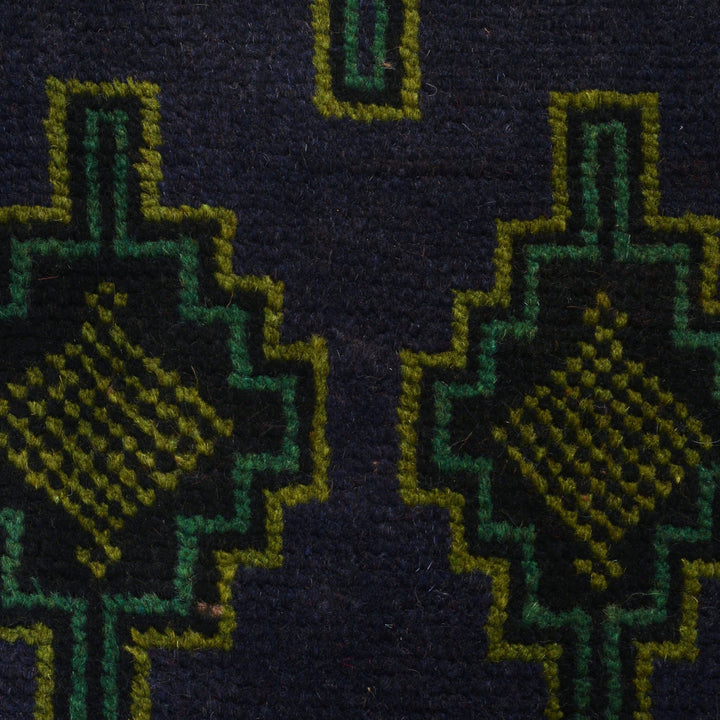 Handmade Balochi Rug 4' 2" x 6' 8" - No. AL37681