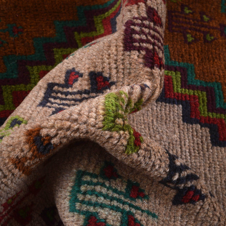 Handmade Balochi Rug 4' 3" x 6' 3" - No. AL38625