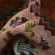 Handmade Balochi Rug 4' 3" x 6' 3" - No. AL38625