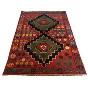 Handmade Balochi Rug 4' 2" x 6' 7" - No. AL95052