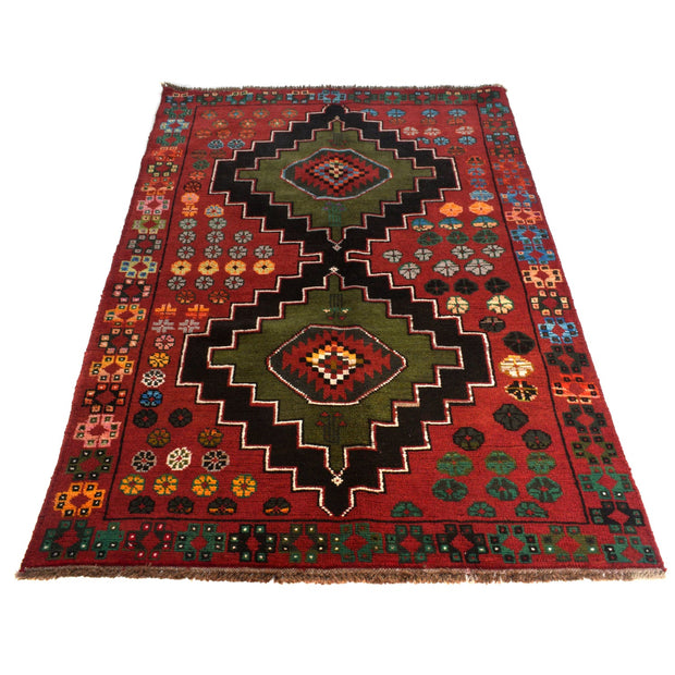 Handmade Balochi Rug 4' 2" x 6' 7" - No. AL95052