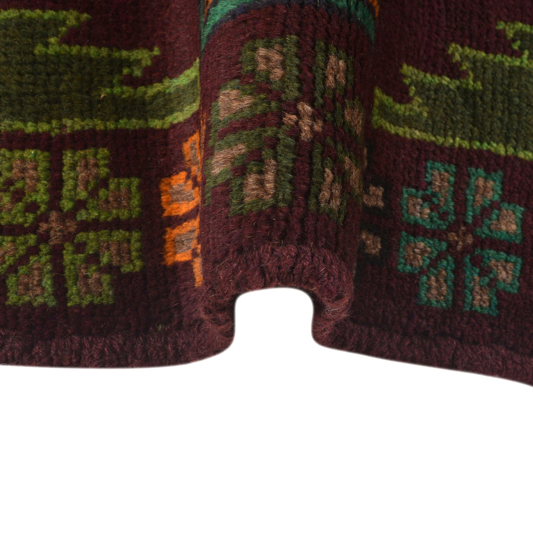 Handmade Balochi Rug 4' 0" x 5' 12" - No. AL45628