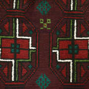 Handmade Balochi Rug 4' 2" x 6' 2" - No. AL49309