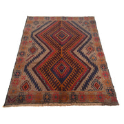 Handmade Balochi Rug 3' 9" x 5' 7" - No. AL96673