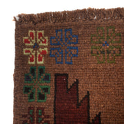 Handmade Balochi Rug 4' 2" x 6' 3" - No. AL65022