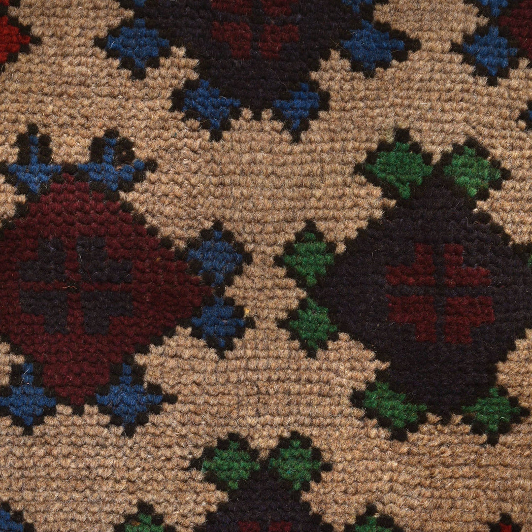 Handmade Balochi Rug 4' 1" x 6' 7" - No. AL36950